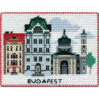 Набор для вышивания крестом Овен арт. 1058 "Столицы мира.Будапешт"