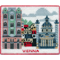 Набор для вышивания крестом Овен арт. 1059 "Столицы мира.Вена"