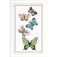 Набор для вышивания ОВЕН арт. 1076 Бабочки