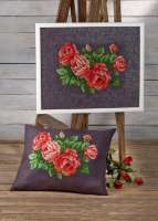 Набор для вышивания PERMIN арт.90-6425 Красные розы
