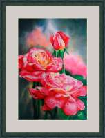 Набор для вышивания бисером GALLA COLLECTION арт.Л 341 Нежные розы