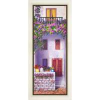 Набор для вышивания Olanta арт. R-029 Цветущий балкон 2