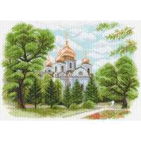 Рисунок на канве МАТРЕНИН ПОСАД арт.37х49 - 1638 Собор Александра Невского в Краснодаре