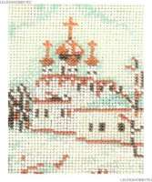 Набор для вышивания бисером Радуга бисера арт.В-047 Москва.Смоленский собор