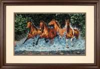 Набор для вышивания DIMENSIONS арт.DMS.35214 Бегущие лошади