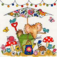 Набор для вышивания BOTHY THREADS арт. XSW8 Garden mouse (Мышка в саду)