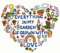 Набор для вышивания BOTHY THREADS арт.XJA9 Heart of the garden (Сердце сада)