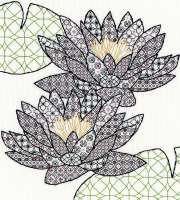 Набор для вышивания BOTHY THREADS арт. XBW3 Water lily (Водная лилия)