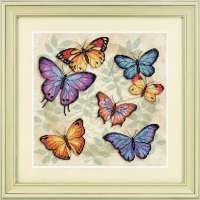 Набор для вышивания DIMENSIONS арт.DMS.35145 Обилие бабочек
