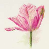 Набор для вышивания АЛИСА арт.2-42 Тюльпаны. Нежно-розовый