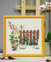 Набор для вышивания OEHLENSCHLAGER арт.73-20217 Велосипед