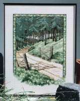 Набор для вышивания OEHLENSCHLAGER арт.73-65109 Сосновый лес