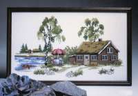 Набор для вышивания OEHLENSCHLAGER арт.33193 Норвежский дом