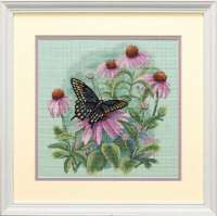 Набор для вышивания DIMENSIONS арт.35249 Бабочка и ромашки