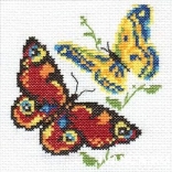 Набор для вышивания арт.Алиса - 050 М "Бабочки-красавицы"