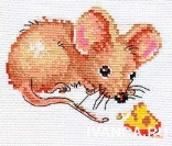 Набор для вышивания арт.Алиса - 052 М "Мышонок"