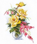 Набор для вышивания арт.Алиса - 220 "Желтые розы"