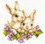 Набор для вышивания арт.Алиса - 111 "крольчата"