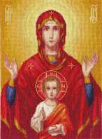 Набор для вышивания Панна ЦМ-1333 Икона Божией Матери "Знамение"