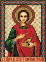 Набор для вышивания Панна ЦМ-1206 "Икона Св. Великомученика и целителя Пантелеймона "