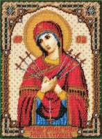Набор для вышивания Панна ЦМ-1262 Икона Божией Матери "Умягчение злых сердец"