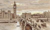 Набор для вышивания Панна Золотая серия ГМ-1254 "Лондон. Вестминстерский мост"