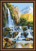 Набор для вышивания РИОЛИС арт.riolis.1194 "Пейзаж с водопадом"