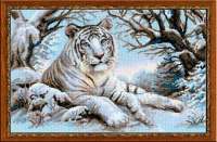 Набор для вышивания РИОЛИС "Бенгальский тигр" арт.1184