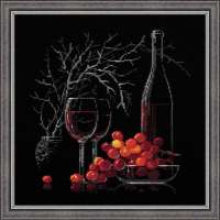 Набор для вышивания РИОЛИС "Натюрморт с красным вином" арт.1239