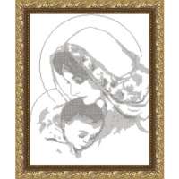 АРТ СОЛО Рисунок на ткани арт. VKA3004-В Дева Мария с младенцем