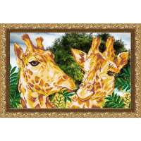 АРТ СОЛО Рисунок на ткани арт. VKA3030 Жирафы