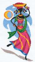 Набор для вышивания ПАННА арт.АМ-0321  "Дочь Африки"