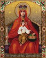 Набор для вышивания Панна ЦМ-1477 "Икона Божией Матери "Державная"