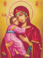 Набор для вышивания Панна ЦМ-1323 ((CM-1323) "Икона Божией Матери Владимирская"