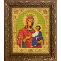Рисунок на ткани (Бисер) КОНЁК арт. 9207 Богородица Иверская