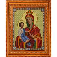 Рисунок на ткани (Бисер) КОНЁК арт. 9239 Богородица Троеручица