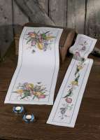 Набор для вышивания дорожки PERMIN арт 65-7868 "Весенние цветы"